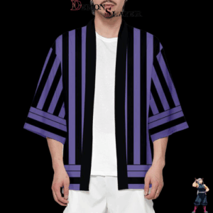 Kimono Demon Slayer Iguro avec tailles du XXS au 4XL