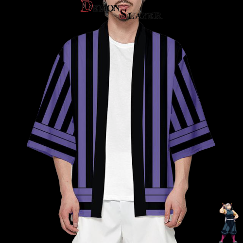 Kimono Demon Slayer Iguro avec tailles du XXS au 4XL
