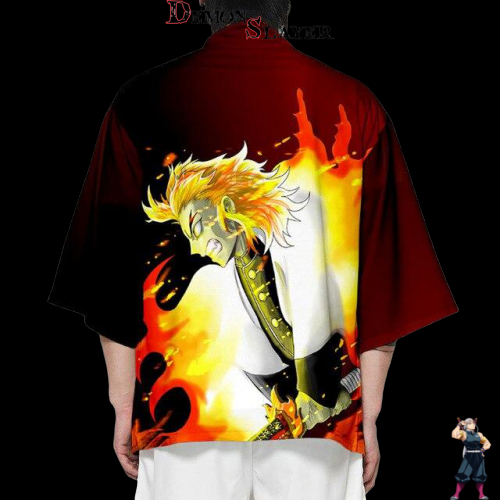Kimono Demon Slayer Rengoku et Akaza