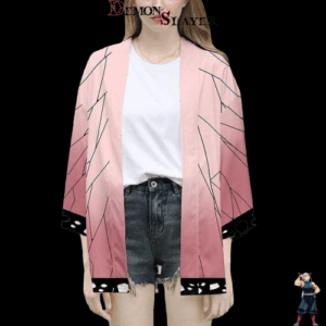 Kimono Shinobu de Demon Slayer en tailles XXS à 4XL