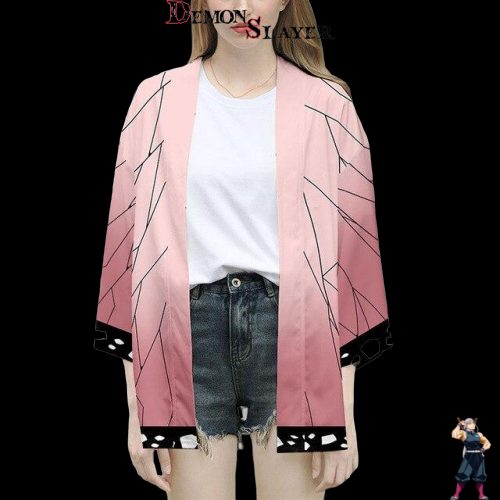 Kimono Shinobu de Demon Slayer en tailles XXS à 4XL