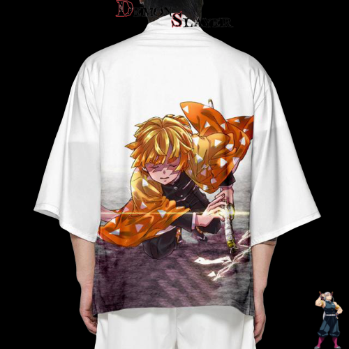 Kimono Demon Slayer Zenitsu version Tonnerre