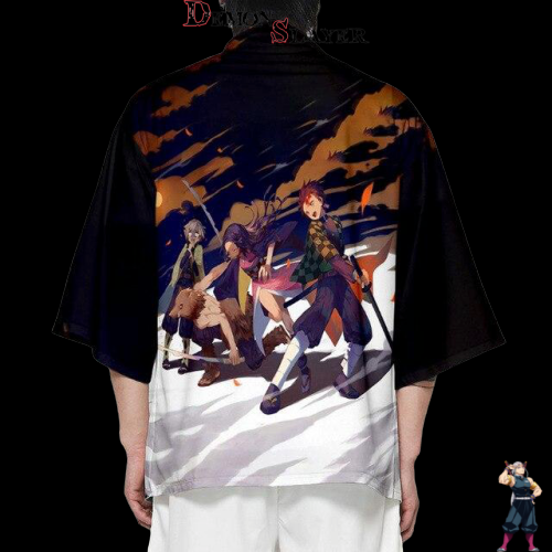 Kimono Demon Slayer avec tailles XXS à 4XL