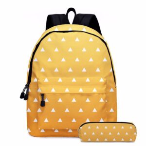 Ensemble sac et trousse Demon Slayer Zenitsu