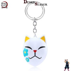 Porte-clé Makomo avec masque Kimetsu Demon Slayer