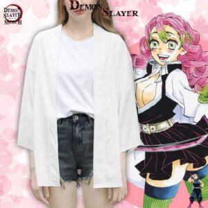 Kimono Demon Slayer de Mitsuri Kanroji en tailles XXS à 4XL