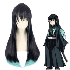 Perruque Muichiro Tokito, univers Demon Slayer