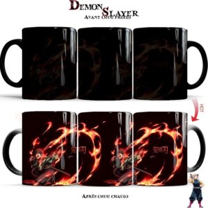 Mug Tanjiro Kamado Demon Slayer, Danse du Dieu du Feu