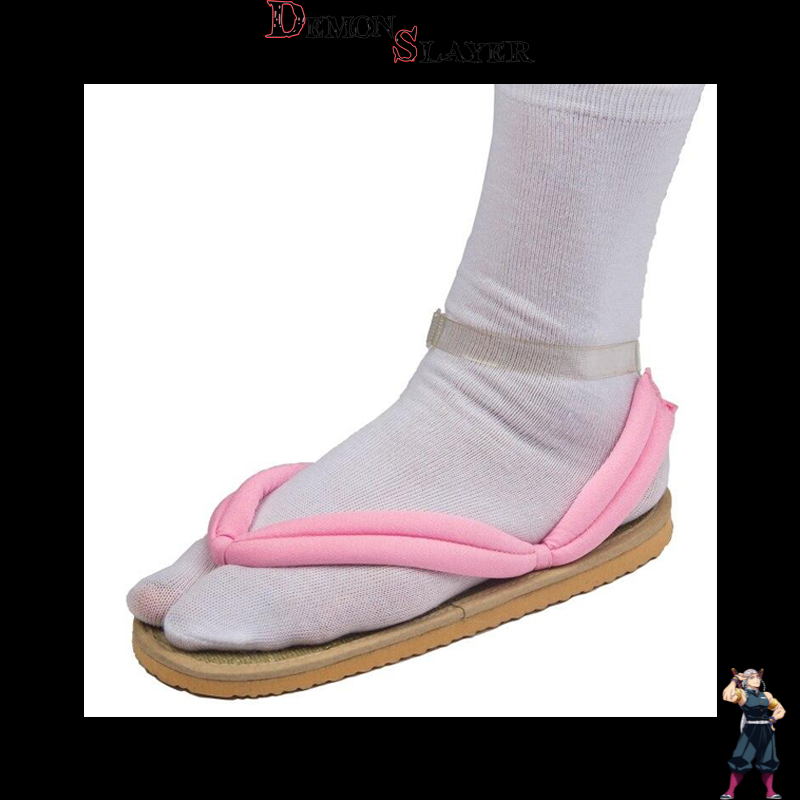Sandales geta Nezuko Kamado cosplay Demon Slayer