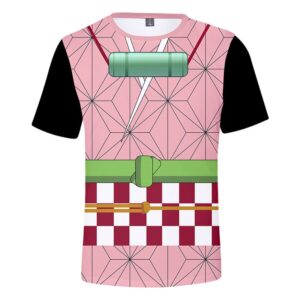 T-shirt Nezuko en tenue Demon Slayer
