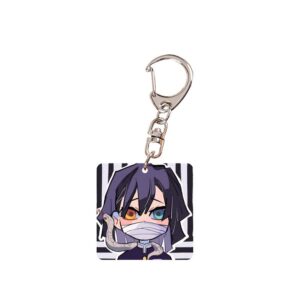 Porte-clé Demon Slayer Obanai Iguro visuel animé