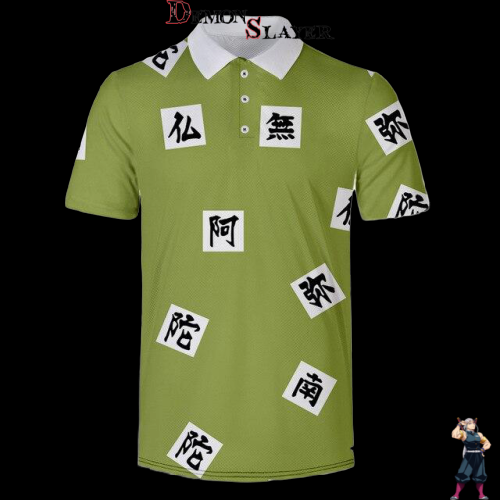 Polo Demon Slayer Gyomei Himejima, disponible du XXS au 4XL