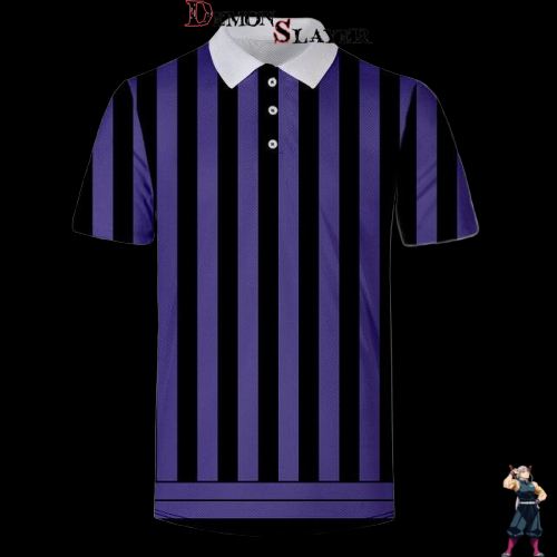 Polo Iguro Demon Slayer, tailles XXS à 4XL