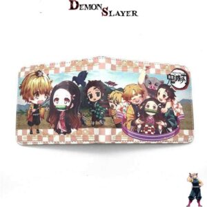Portefeuille Demon Slayer version chibi