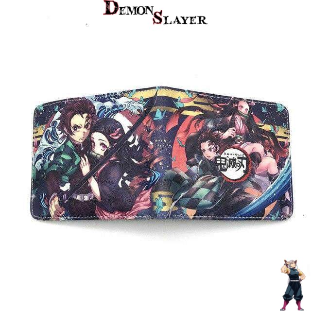 Portefeuille Demon Slayer Tanjiro protège Nezuko, scène marquante