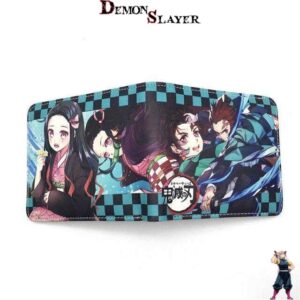 Portefeuille Tanjirou Demon Slayer, format compact