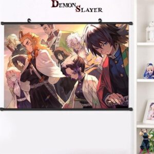 Poster Hashira de Demon Slayer pour décoration murale