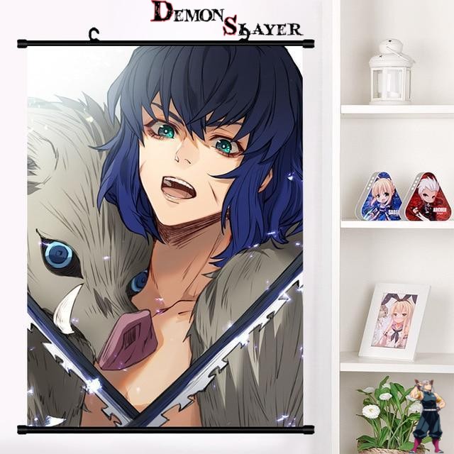 Poster Demon Slayer Inosuke Adulte en 3 tailles