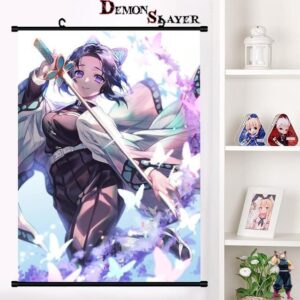 Poster Demon Slayer Shinobu avec katana