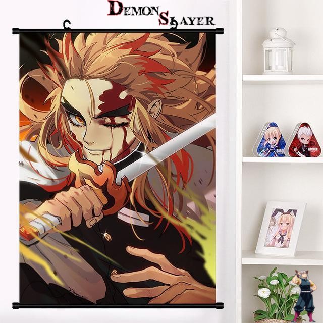 Poster Demon Slayer Kyojuro Rengoku en plusieurs formats