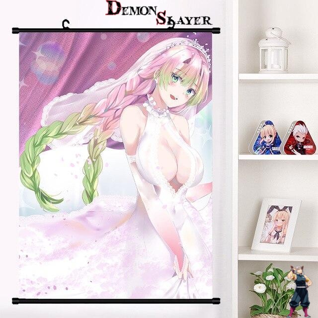 Poster Demon Slayer Mitsuri et Obanai en mariage