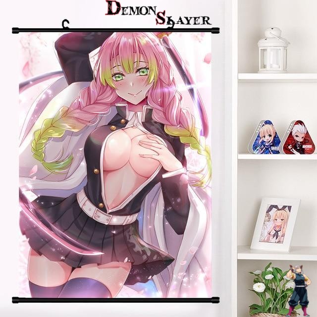 Poster Mitsuri Pilier de l’Amour de Demon Slayer, format au choix