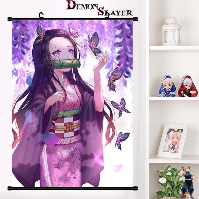 Poster Nezuko le Démon de Demon Slayer, format au choix