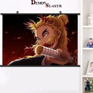 Poster de décoration Demon Slayer, Pilier de la Flamme
