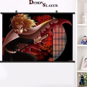 Poster Rengoku Demon Slayer pour décoration murale