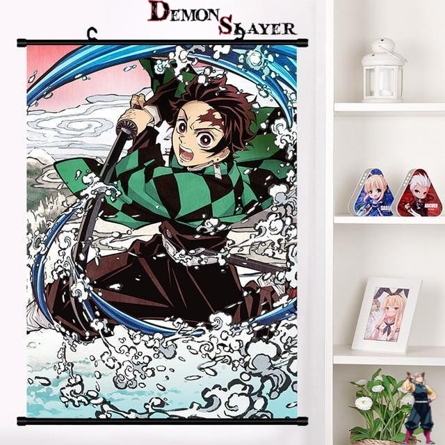 Poster Demon Slayer Tanjiro Kamado, 3 tailles au choix