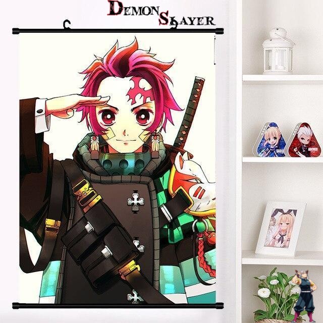 Poster Demon Slayer Tanjiro Ninja, 3 tailles au choix