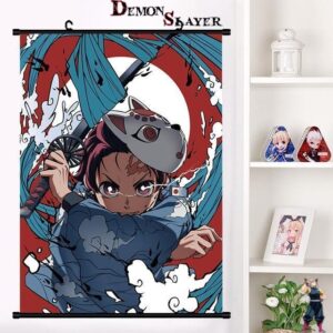 Poster Tanjiro Souffle de l'Eau Demon Slayer en plusieurs tailles