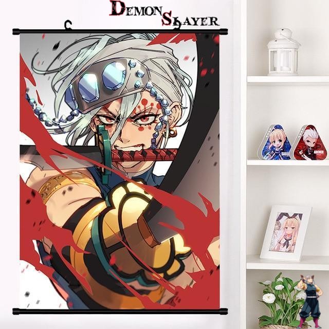 Poster Tengen Hashira Demon Slayer en 3 tailles