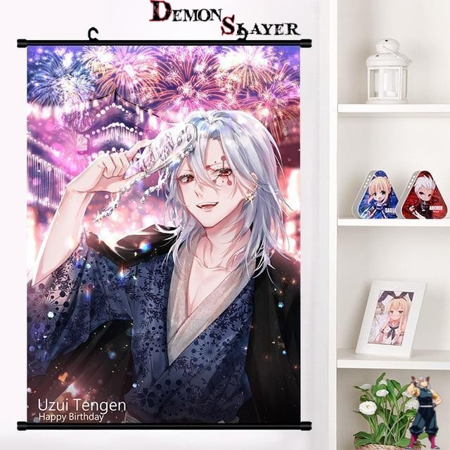 Poster Tengen Uzui Demon Slayer en plusieurs tailles