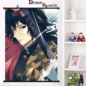 Poster Demon Slayer Giyu Tomioka en 3 tailles