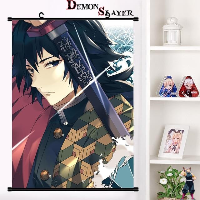 Poster Demon Slayer Giyu Tomioka en 3 tailles