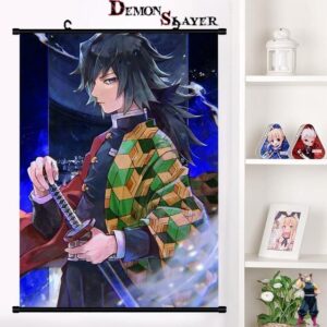 Poster Demon Slayer Tomioka Pilier de l'Eau en 3 tailles