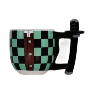 Mug 3D Tanjiro anse en forme d'épée