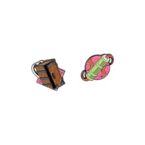 Pack de 4 pins Nezuko et Tanjiro