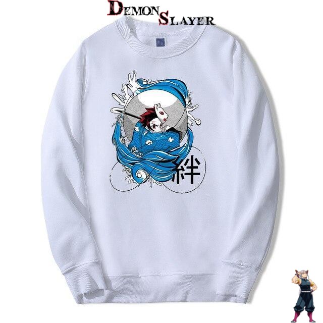 Pull Demon Slayer Tanjiro Kamado Maître de l’Eau en plusieurs couleurs – Image 3