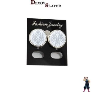 Boucles d'oreilles Seigaiha de Demon Slayer