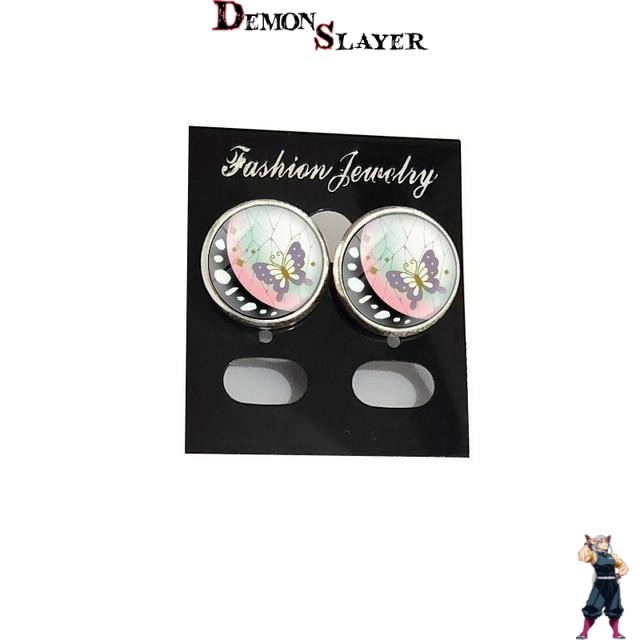 Boucles d’oreilles Shinobu de Demon Slayer