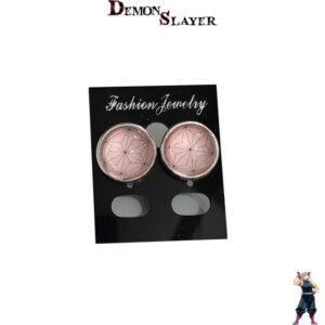 Boucles d’oreilles Nezuko Kamado, bijou Demon Slayer