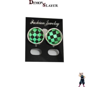 Boucles d’oreilles Tanjiro Kamado de Demon Slayer