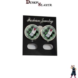 Boucles d’oreilles Hanafuda Tanjiro de Demon Slayer