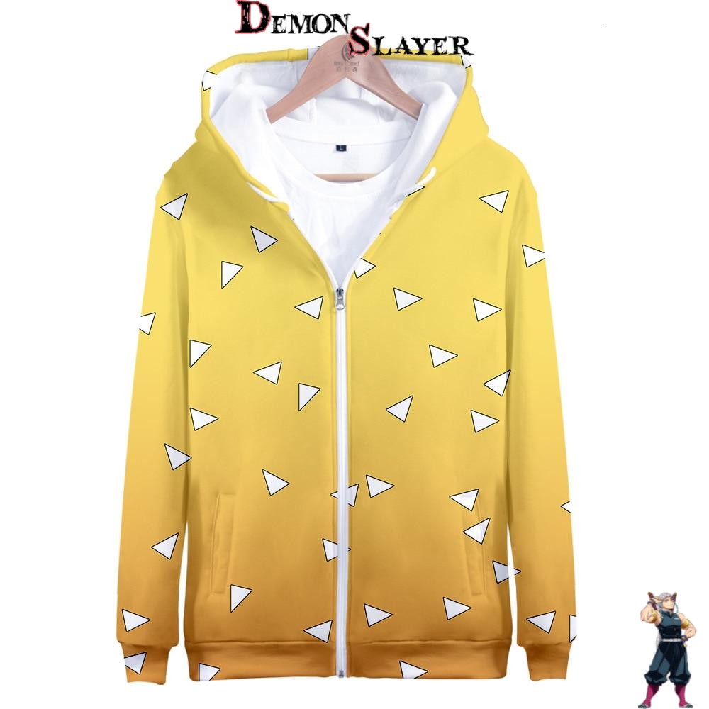 Veste à capuche zippée Zenitsu - Demon Slayer