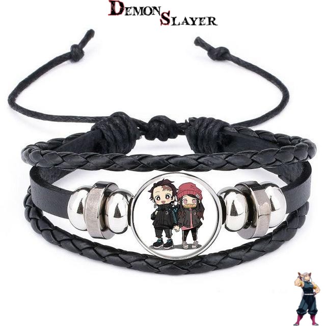Bracelet hiver Tanjiro Nezuko de Demon Slayer