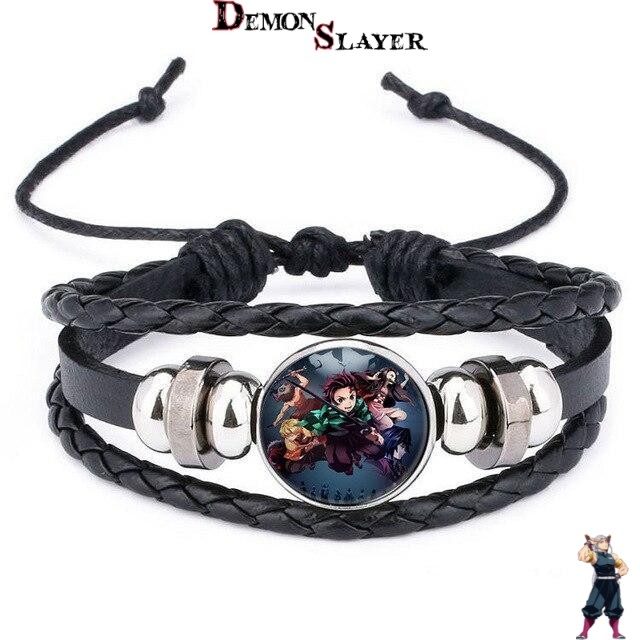 Bracelet Demon Slayer à gemme du Pourfendeur