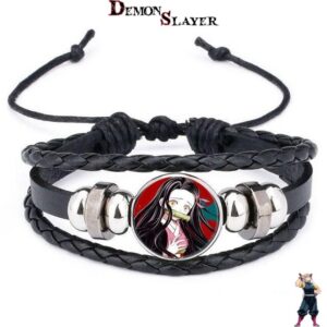 Bracelet rouge Nezuko Kamado Demon Slayer