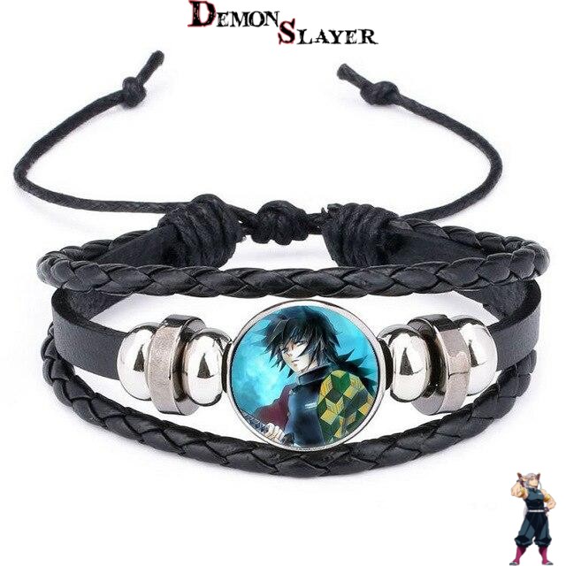 Bracelet bleu Demon Slayer Giyu Tomioka
